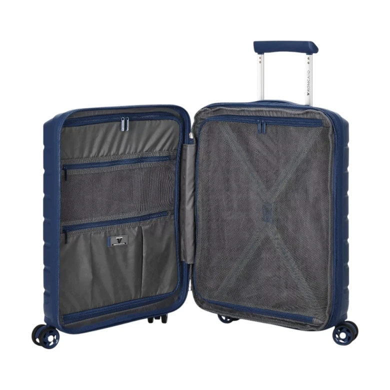 Чемодан Маленький Roncato Trolley 4r B-Flying Blu Notte 4