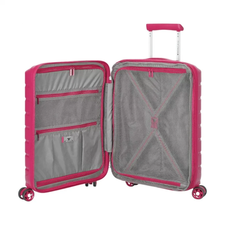 Чемодан Маленький Roncato Trolley 4r B-Flying Magenta 3