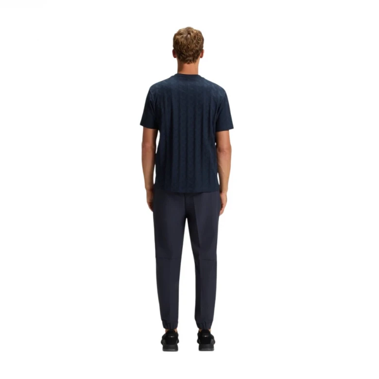 Футболка Boss Cotton T-Shirt With Jacquard Pattern 3