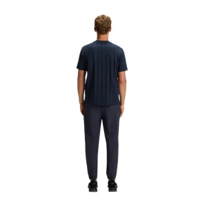 Футболка Boss Cotton T-Shirt With Jacquard Pattern 3