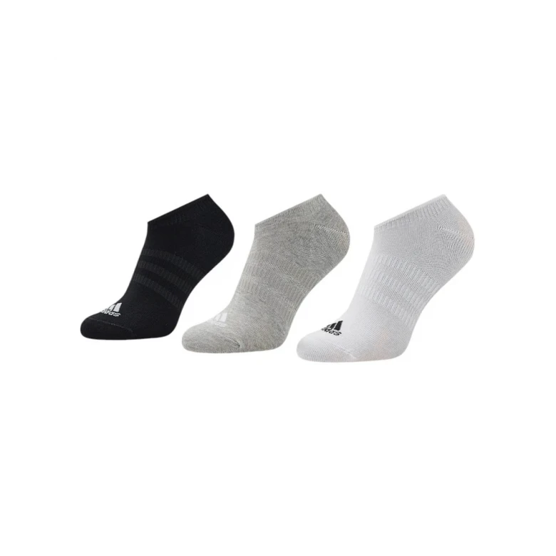 Thin and Light No-Show Socks 3 Pairs 1