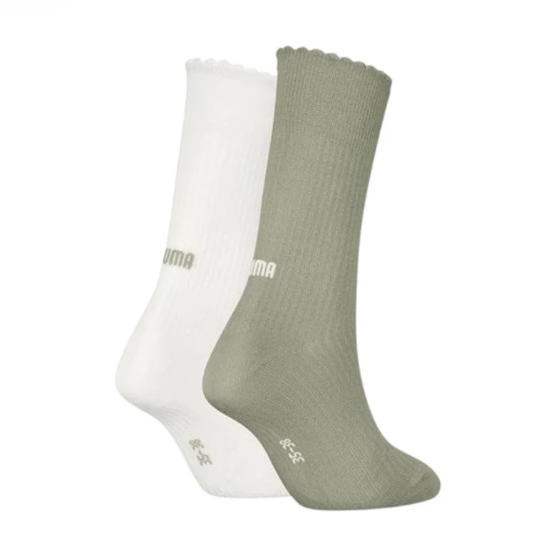 Women Scallop Edge Sock 1