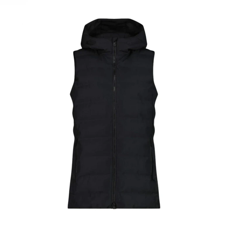 Woman Vest Fix Hood