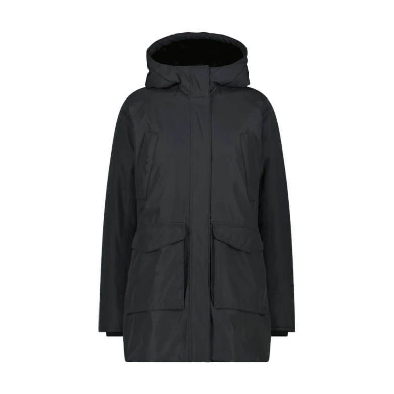 Woman Parka Fix Hood