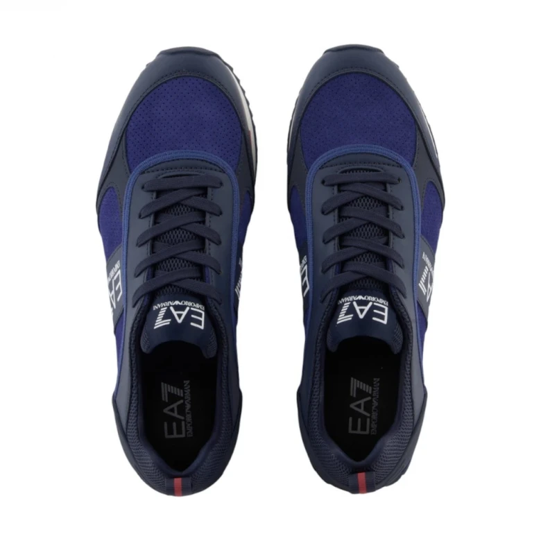 Sneaker Black And White Suede 2