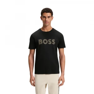Gloss-logo T-shirt In Pima Cotton