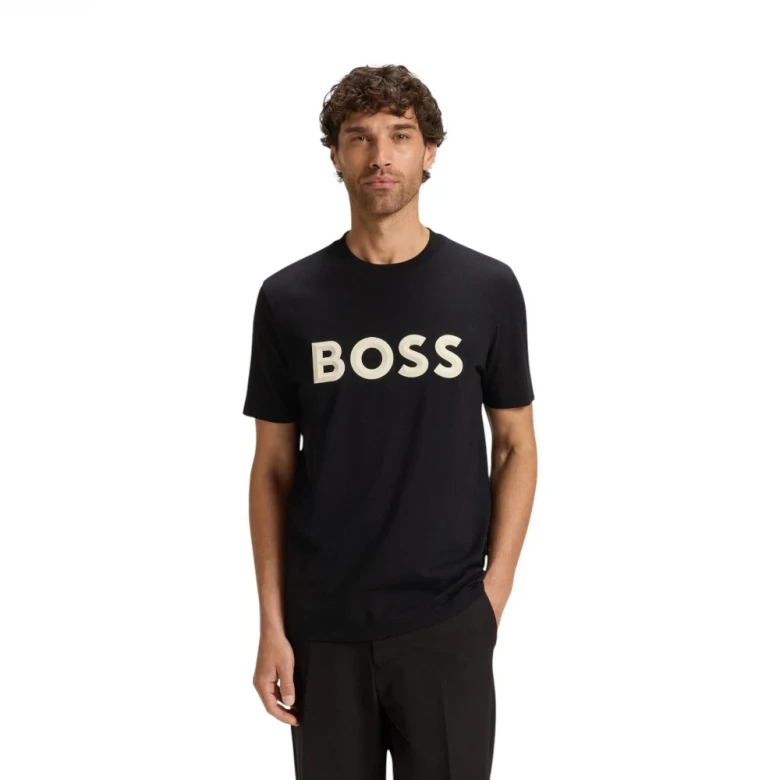 Cotton-Jersey T-Shirt With 3D Logo