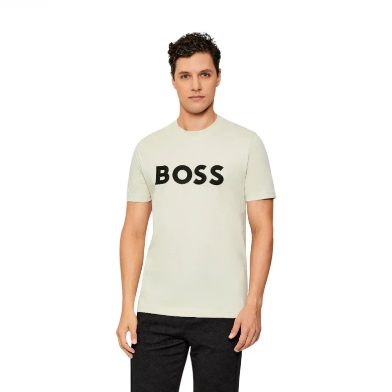 Cotton-Jersey T-Shirt With 3D Logo