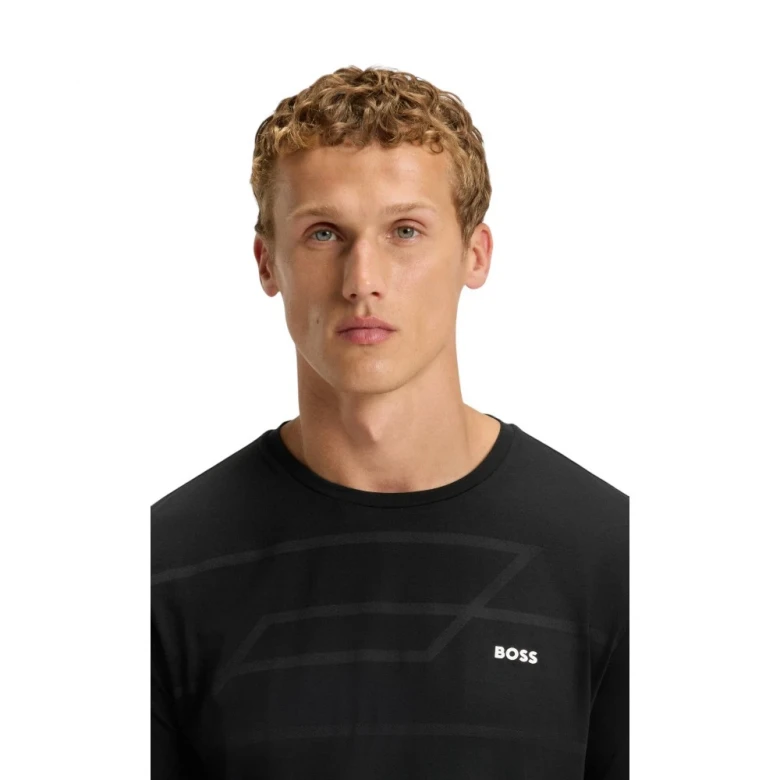 Cotton Jersey T-Shirt With Mixed-Print Logo 1