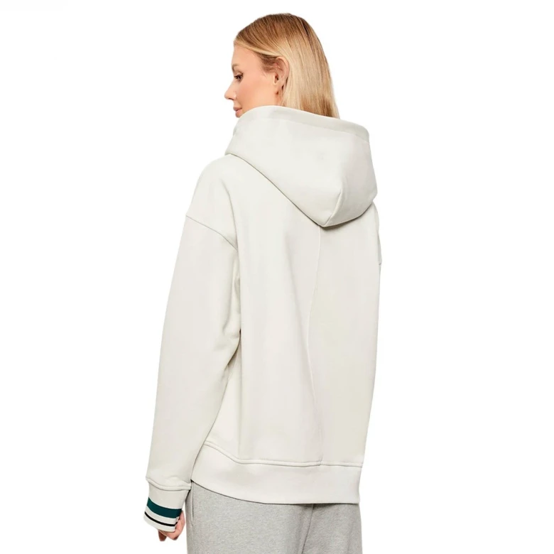 Hoodie With Rib Graphic 1