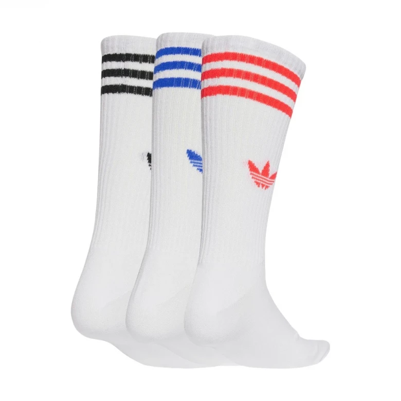 3-Stripes High Crew Socks 3 Pairs 0