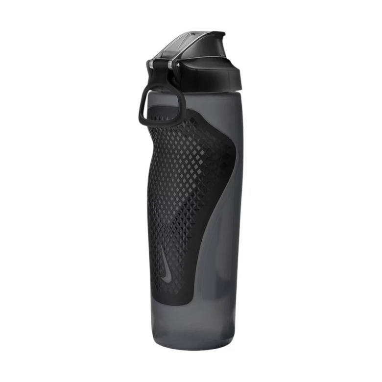 бутылка для воды nike refuel bottle locking lid 24 oz anthracite/black/silver iridescent 24oz 2
