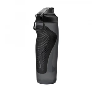 бутылка для воды nike refuel bottle locking lid 24 oz anthracite/black/silver iridescent 24oz 2
