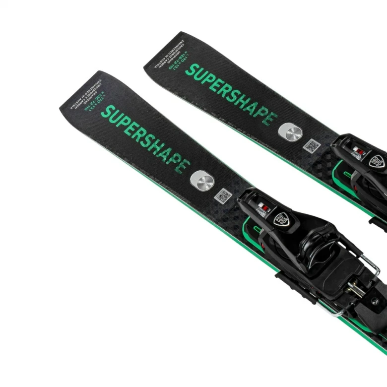 лыжи supershape e-magnum + prd 12 gw br.85[f]m.bk 2