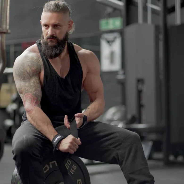 Rdx W1 Weight Training Wrist Straps 3