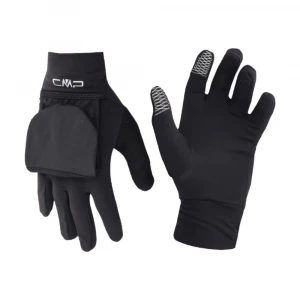 Woman 2-In-1 Gloves With Laminated Fold-Back Mitten