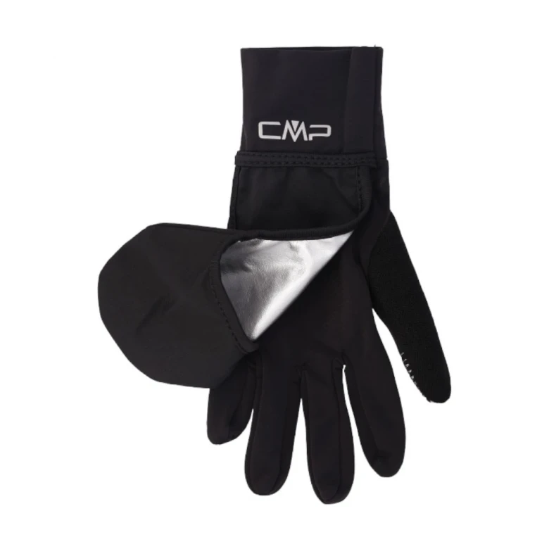 Woman 2-In-1 Gloves With Laminated Fold-Back Mitten 9