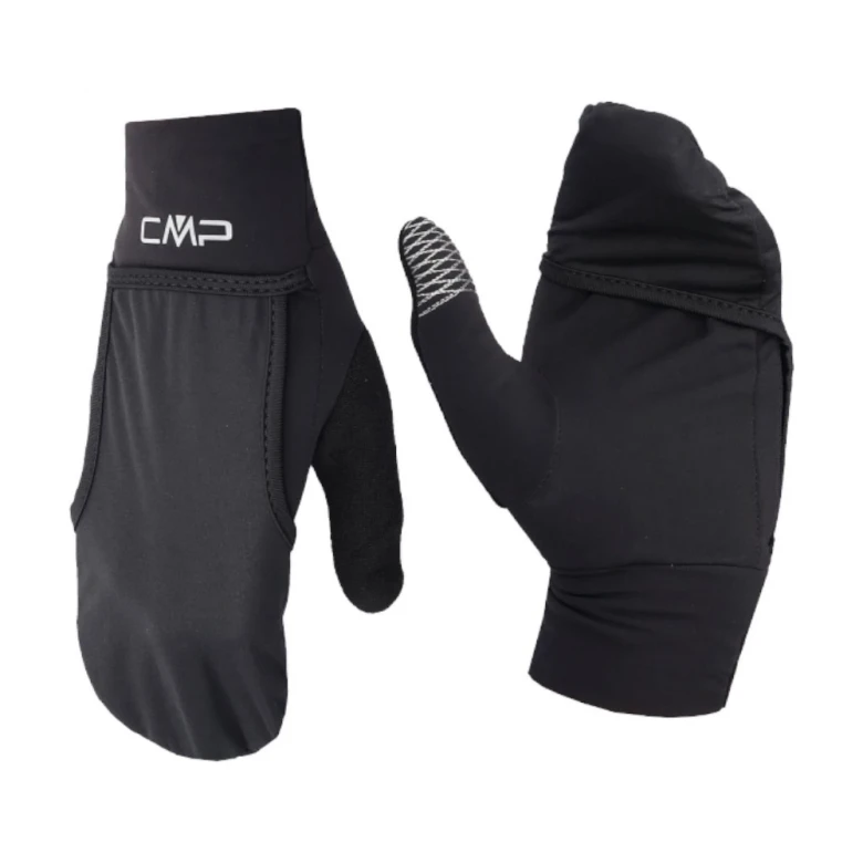 Woman 2-In-1 Gloves With Laminated Fold-Back Mitten 1