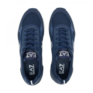 кроссовки sneaker black and white mesh+e 2