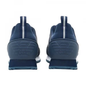 кроссовки sneaker black and white mesh+e 3