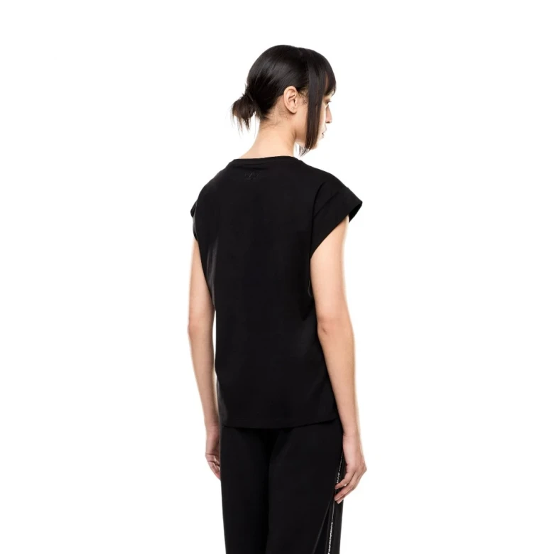 Logo Series Cotton Knit T-Shirt 1