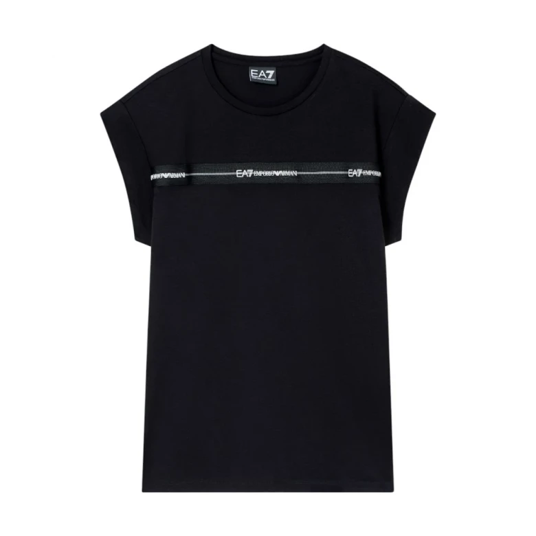 Logo Series Cotton Knit T-Shirt 4