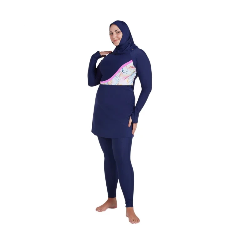 хиджаб костюм modst 3pc swim set w/ skrt - aop pnl 2