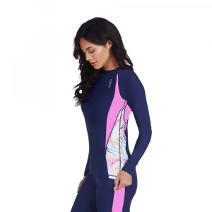 лонгслив для плавания rashguard long sleeve with diagonal (ladies) 3