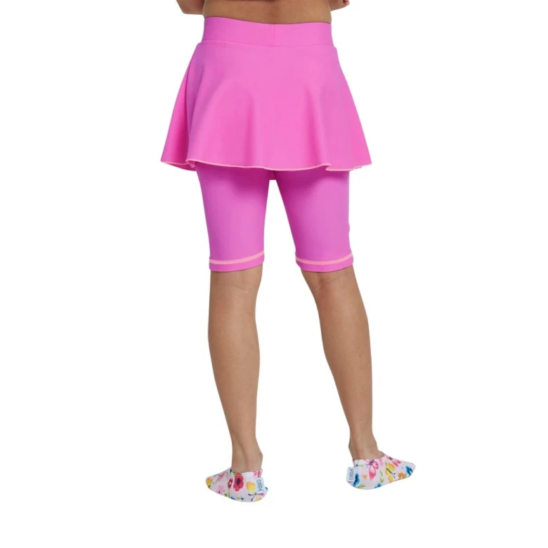 юбка с трессами для плавания skirted shorts-long (girls) 1