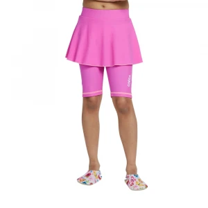 юбка с трессами для плавания skirted shorts-long (girls)