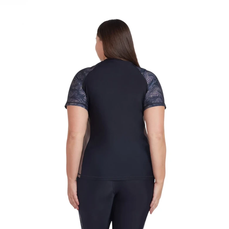 футболка для плавания rashguard short sleeve (ladies) 1