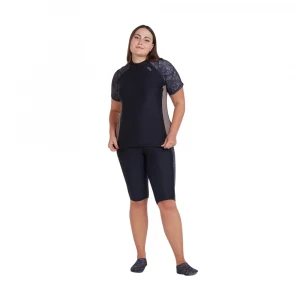 футболка для плавания rashguard short sleeve (ladies) 3