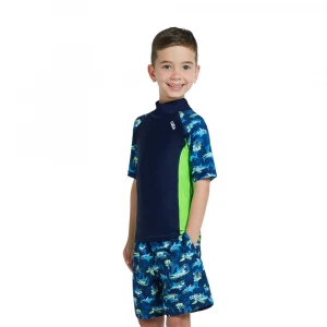 футболка для плавания rashguard short sleeve (boys) 2