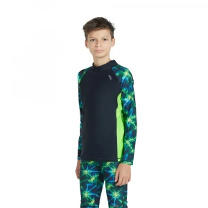 лонгслив для плавания rashguard long sleeve-aop sleeves (boys)