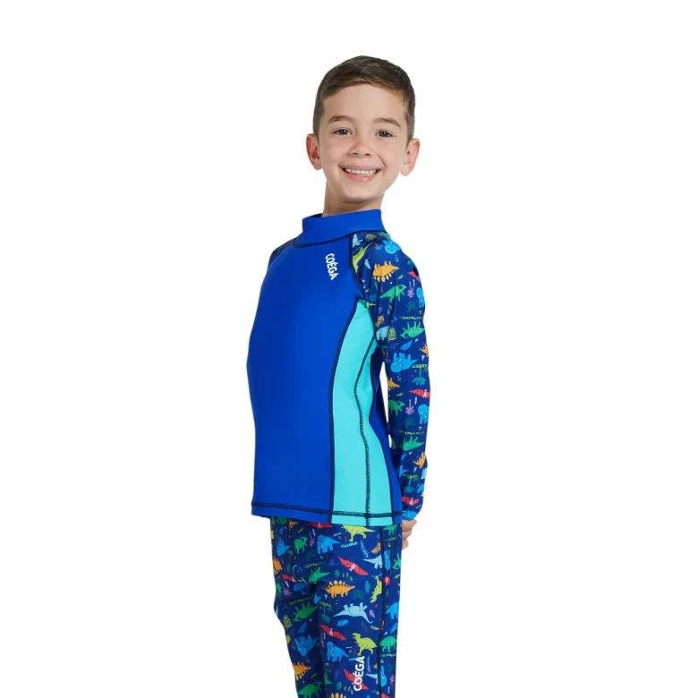 лонгслив для плавания rashguard long sleeve-aop sleeves (boys) 2