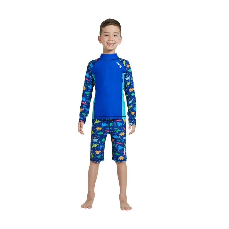 лонгслив для плавания rashguard long sleeve-aop sleeves (boys) 3