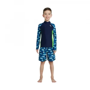 лонгслив для плавания rashguard long sleeve-aop sleeves (boys) 3