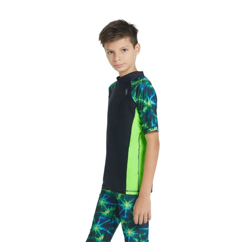 футболка для плавания rashguard short sleeve (boys) 2