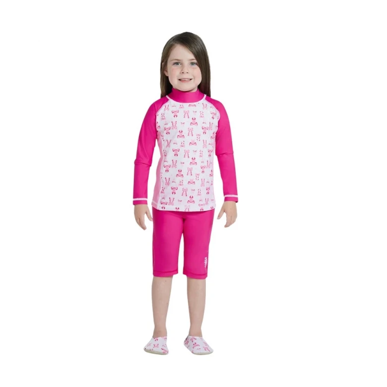 лонгслив для плавания rashguard long sleeve-aop in front (girls) 3