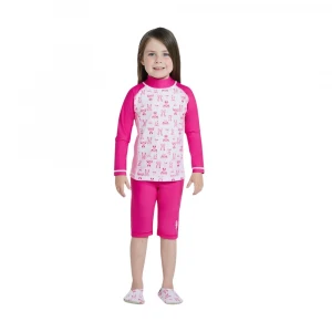 лонгслив для плавания rashguard long sleeve-aop in front (girls) 3