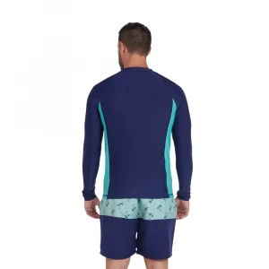 лонгслив для плавания rashguard long sleeve-solid (mens) 1