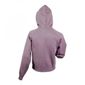 Ess Elevated Satin Fz Hoodie Fl 2