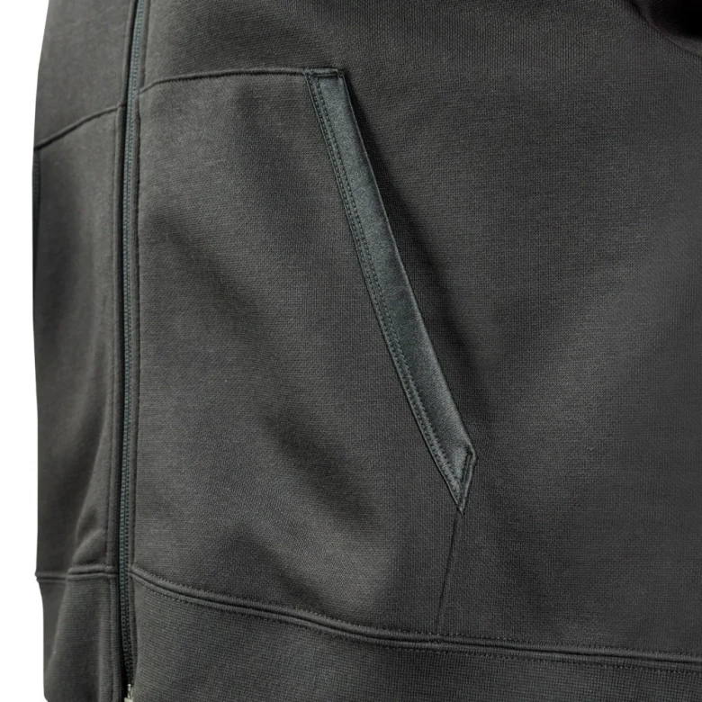 Ess Elevated Satin Fz Hoodie Fl 5