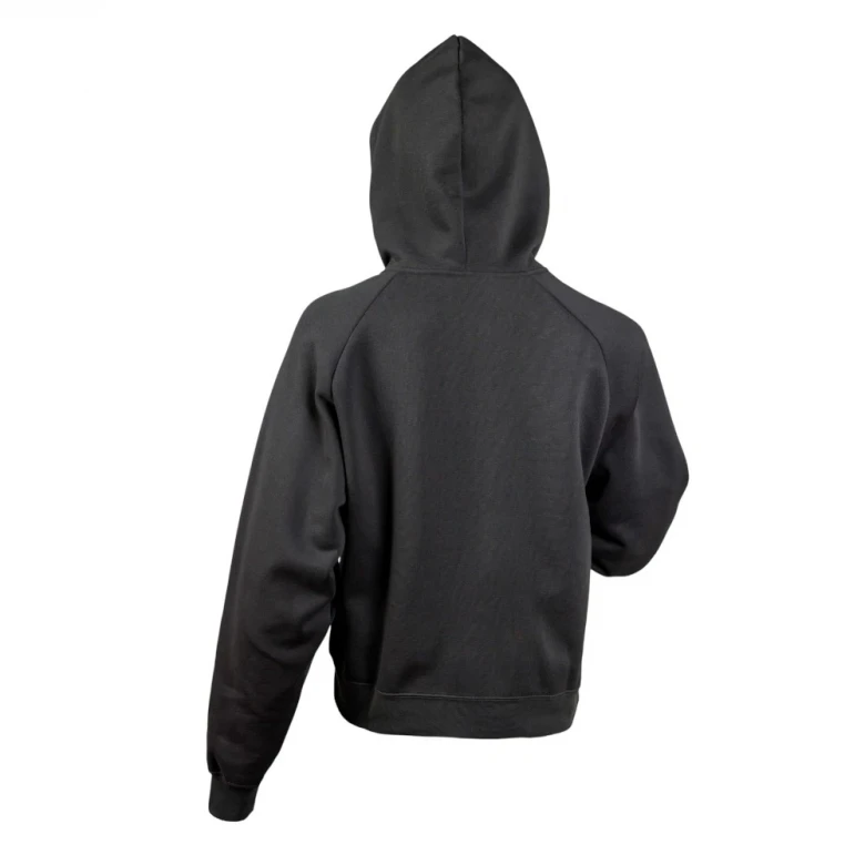 Ess Elevated Satin Fz Hoodie Fl 2