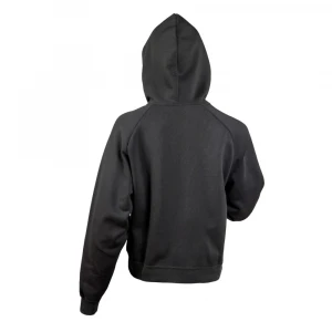 Ess Elevated Satin Fz Hoodie Fl 2