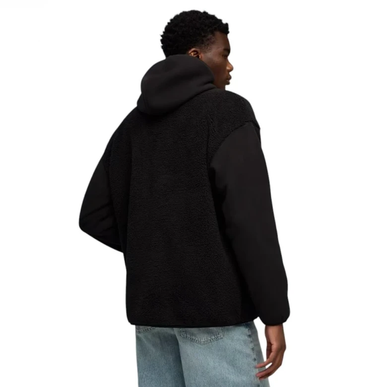 Ess Elevated Relaxed Winterized Full-Zip Hoodie Sherpa 1