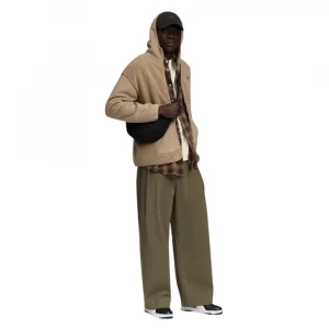 Ess Elevated Relaxed Winterized Full-Zip Hoodie Sherpa 4