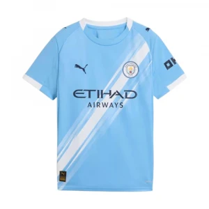 Manchester City 25/26 Home Jersey Replica Jr 2