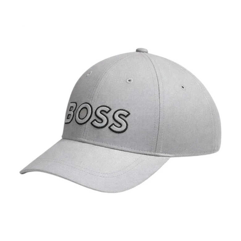 Knitted-Piqué Six-Panel Cap with Embroidered Logo