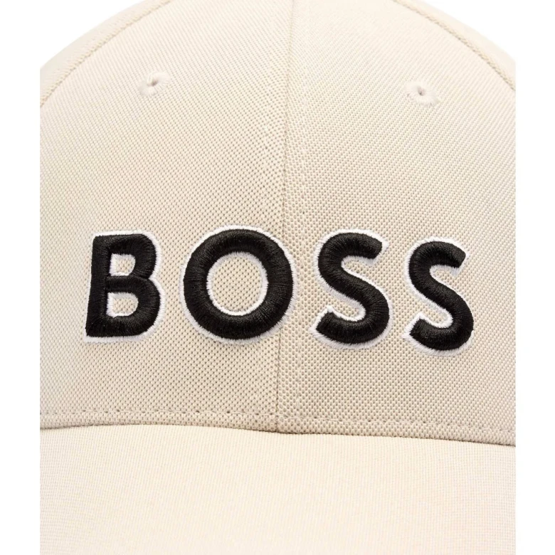 Knitted-Piqué Six-Panel Cap with Embroidered Logo 2